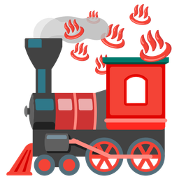 locomotive and hot springs