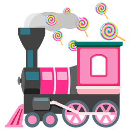 locomotive and lollipop