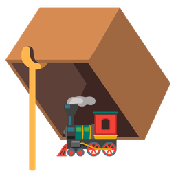 locomotive and mouse trap