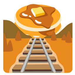 locomotive and pancakes