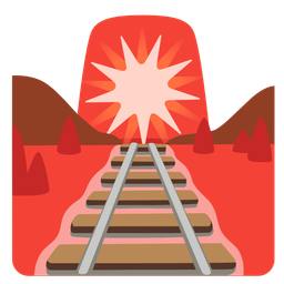 locomotive and police car light