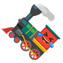 Locomotive and Rolling on the floor laughing