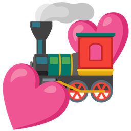 locomotive and two hearts