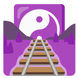 locomotive and yin yang