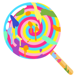 Lollipop and Artist palette