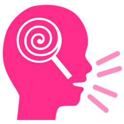 Lollipop and Busts in silhouette