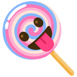 Lollipop and Face with tongue