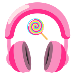 Lollipop and Headphone
