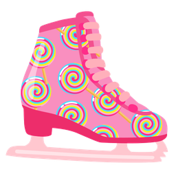 Lollipop and Ice skate