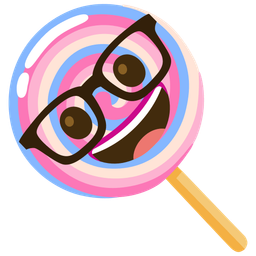 Lollipop and Nerd face