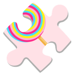 Lollipop and Puzzle piece