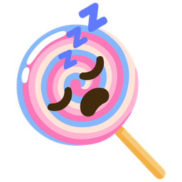 Lollipop and Sleeping face