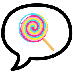 Lollipop and Speech balloon
