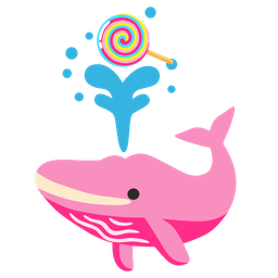 Lollipop and Spouting whale