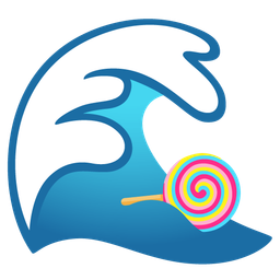 Lollipop and Water wave