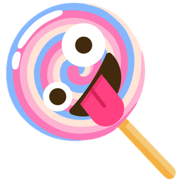 Lollipop and Zany face