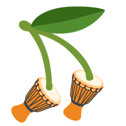 Long drum and Cherries