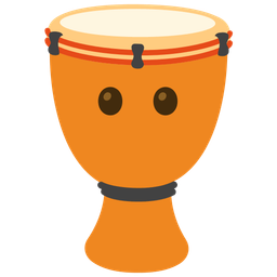 Long drum and Face without mouth