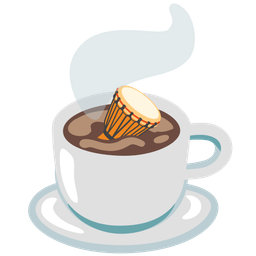 Long drum and Hot beverage