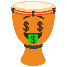 Long drum and Money-mouth face