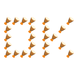 Long drum and OK button