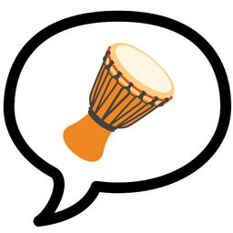 Long drum and Speech balloon