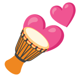 Long drum and Two hearts