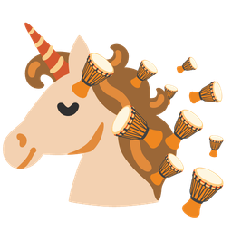 Long drum and Unicorn