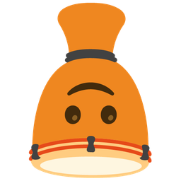 Long drum and Upside-down face
