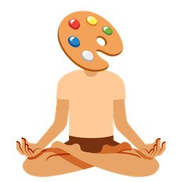 lotus and artist palette