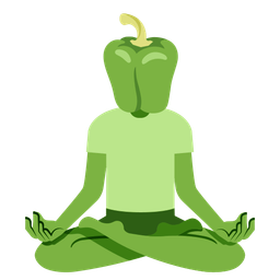 lotus and bell pepper