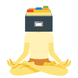 lotus and card file box