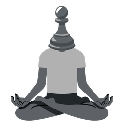 lotus and chess pawn