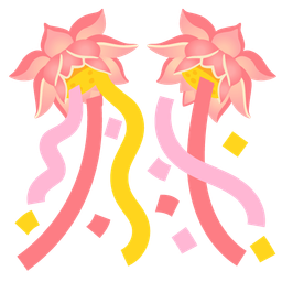 lotus and confetti ball