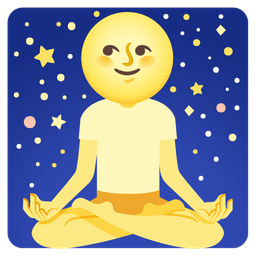 lotus and full moon face