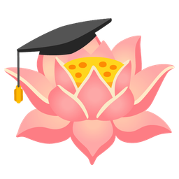 lotus and graduation cap