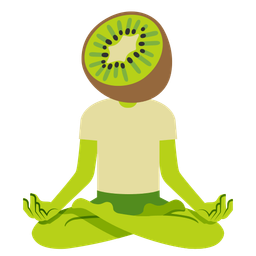 lotus and kiwi fruit