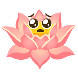 lotus and pleading face