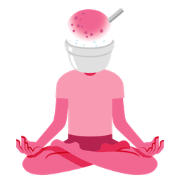 lotus and shaved ice