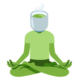 lotus and teacup without handle