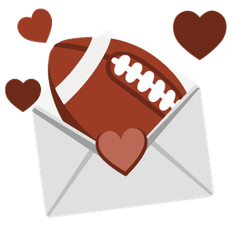 love letter and american football