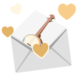 love letter and banjo