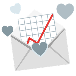 Love letter and Chart increasing