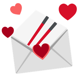 love letter and chopsticks