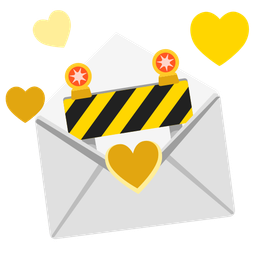 love letter and construction