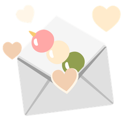 love letter and dango