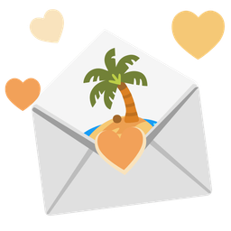 love letter and desert island