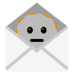 love letter and dotted line face