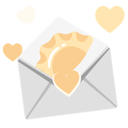 love letter and dumpling