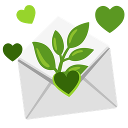 love letter and herb